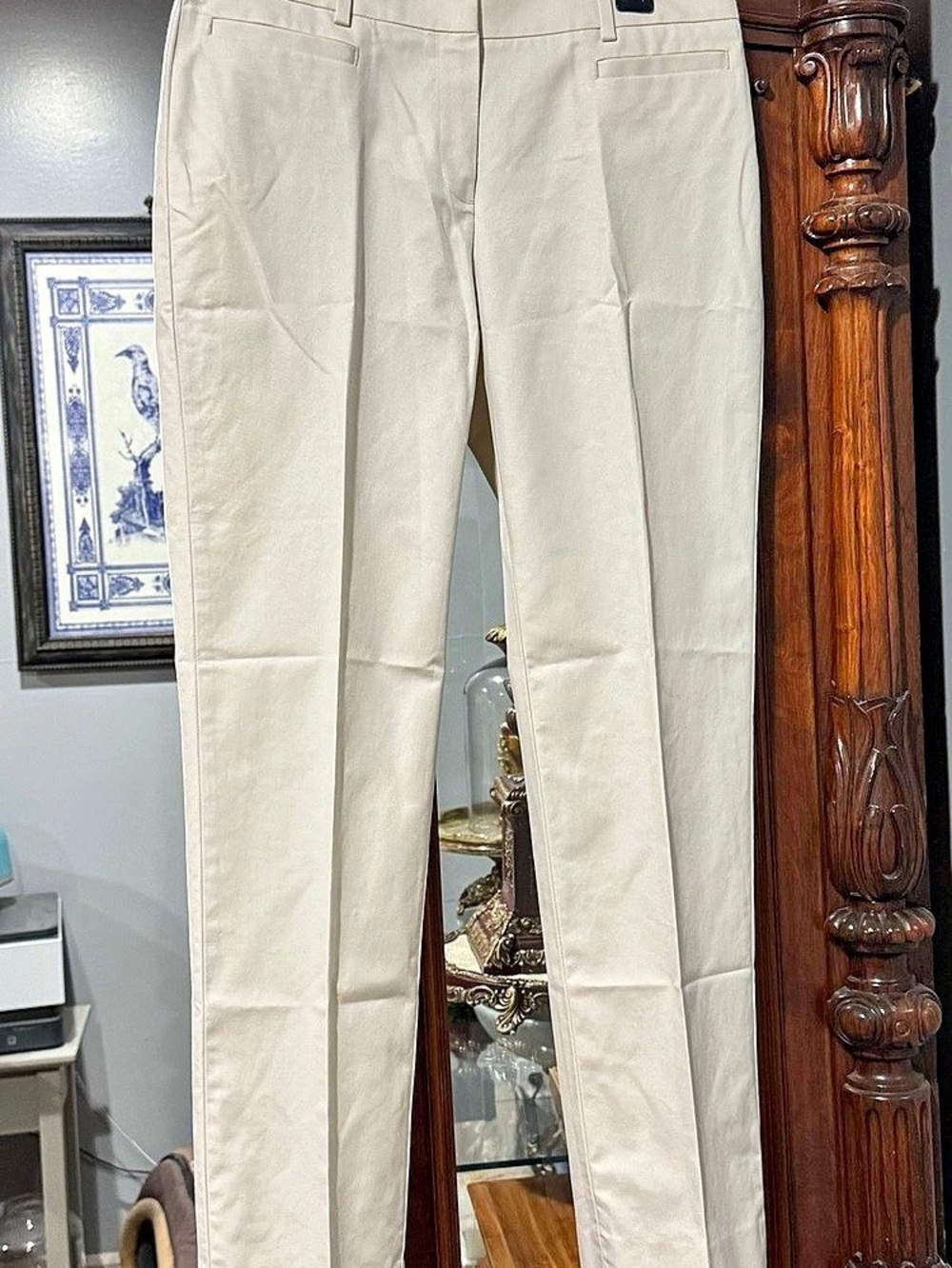 Brooks Brothers 346 Natalie 100% cotton Straight Leg low rise Trousers NWOT